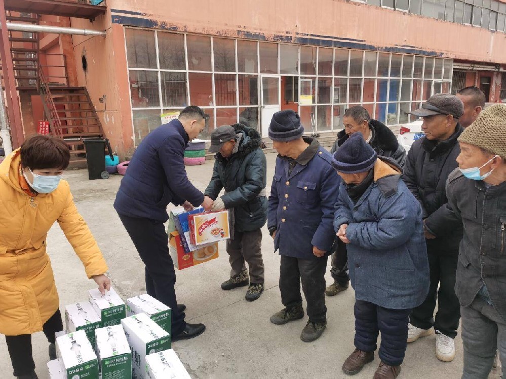 情暖春节！淮安市淮宁钢结构有限公司慰问清江浦区奥林养老院